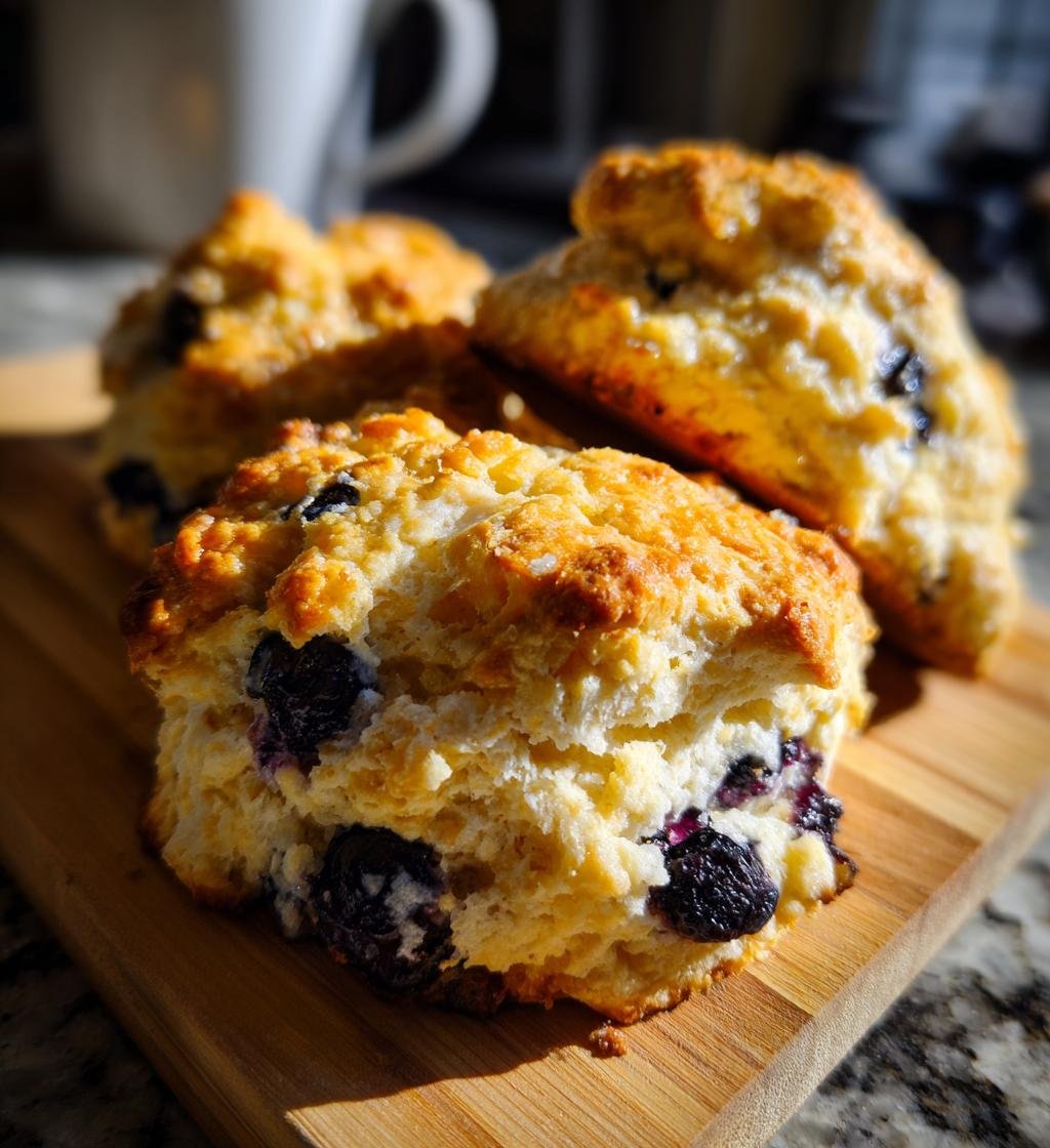 Heidelbeer Scones — Knusprig