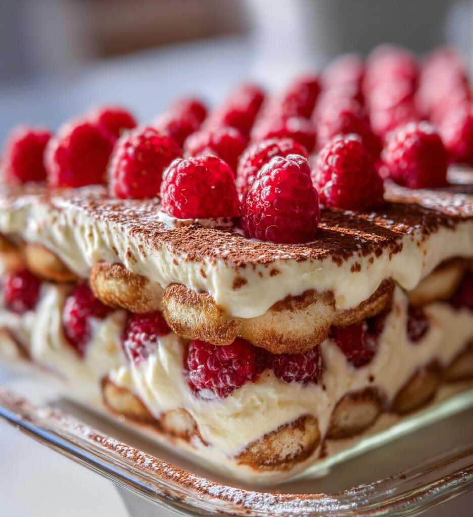 Himbeer Tiramisu — Saisonal