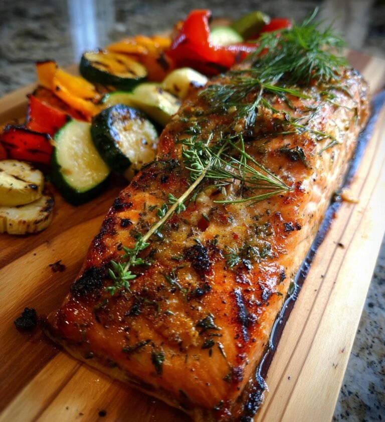 Lachs Juli BBQ Cedar