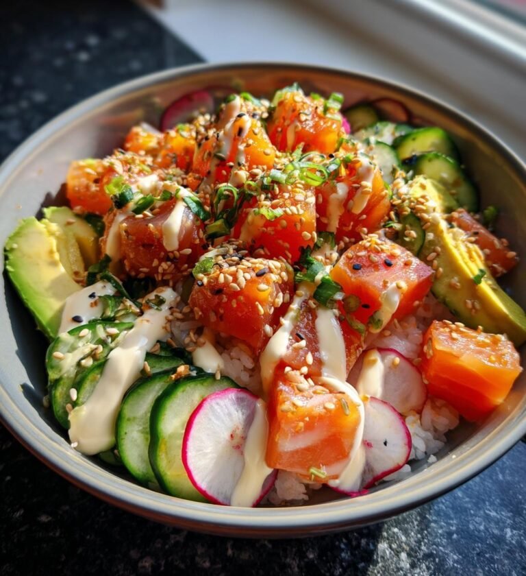 Lachs Poké — Saisonal
