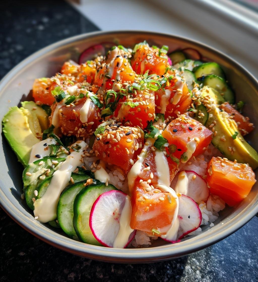 Lachs Poké — Saisonal