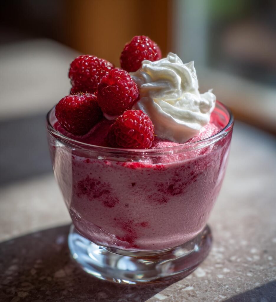 Mousse Himbeer Juli — Traditionell