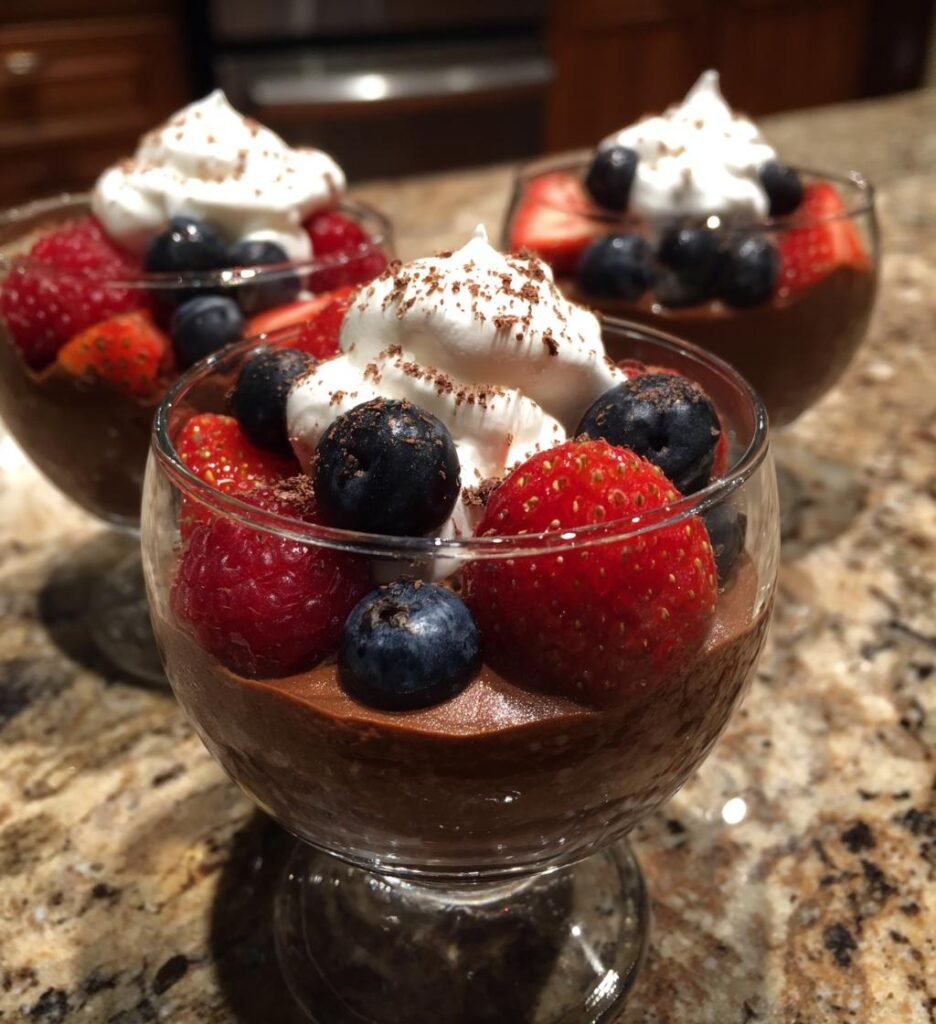 Mousse Schokolade Juli — Saisonal