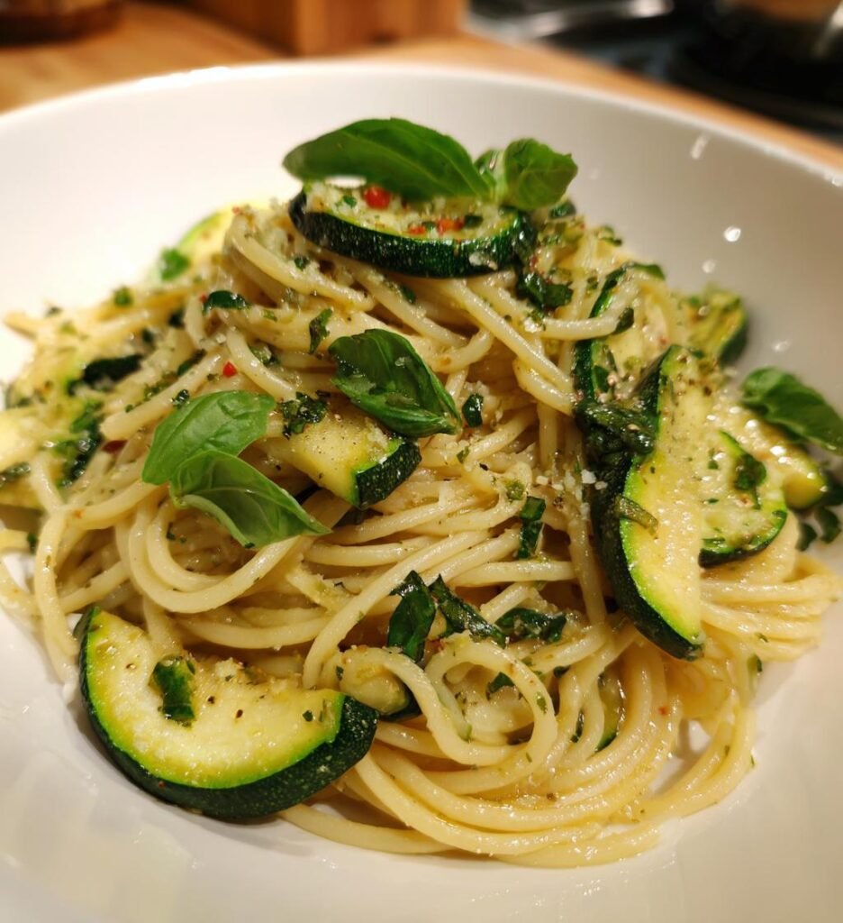 Pasta Mit Zucchini — Festlich