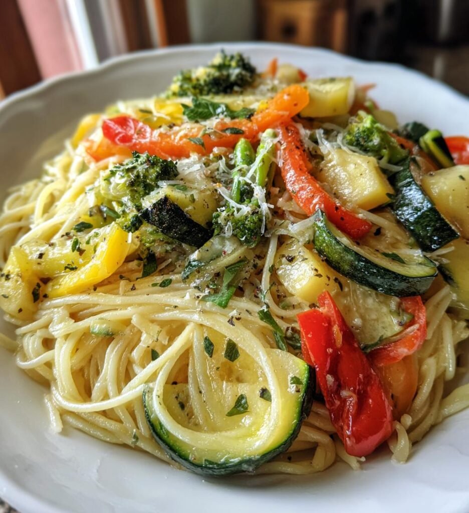 Pasta Primavera Juli — Einfach