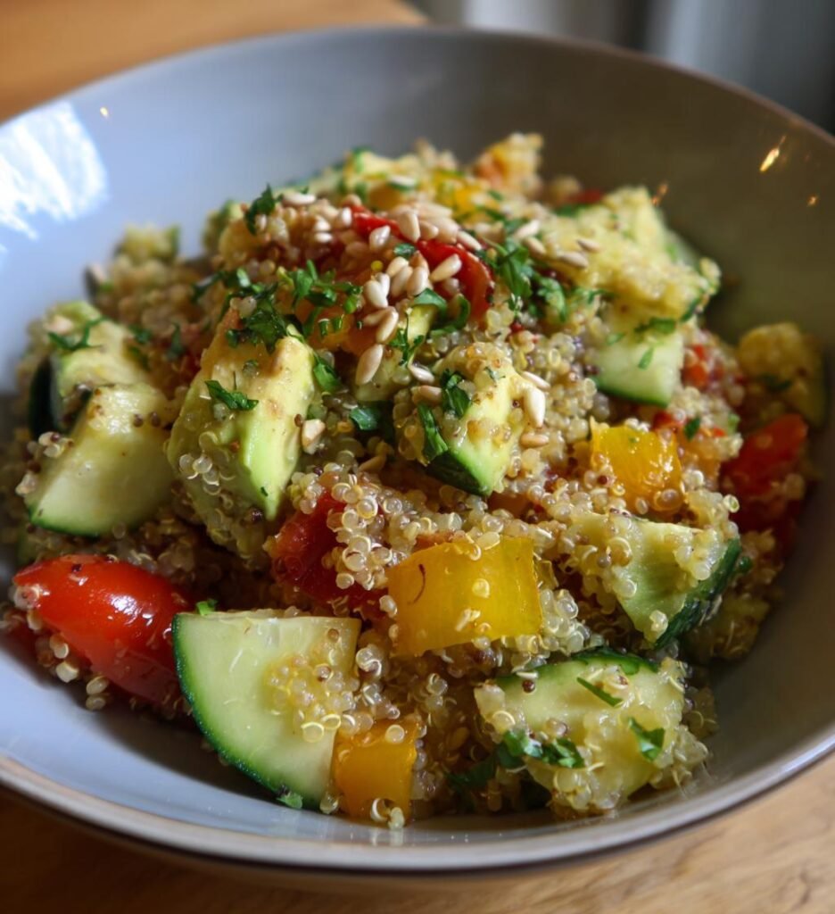 Quinoa Salat Juli — Knusprig