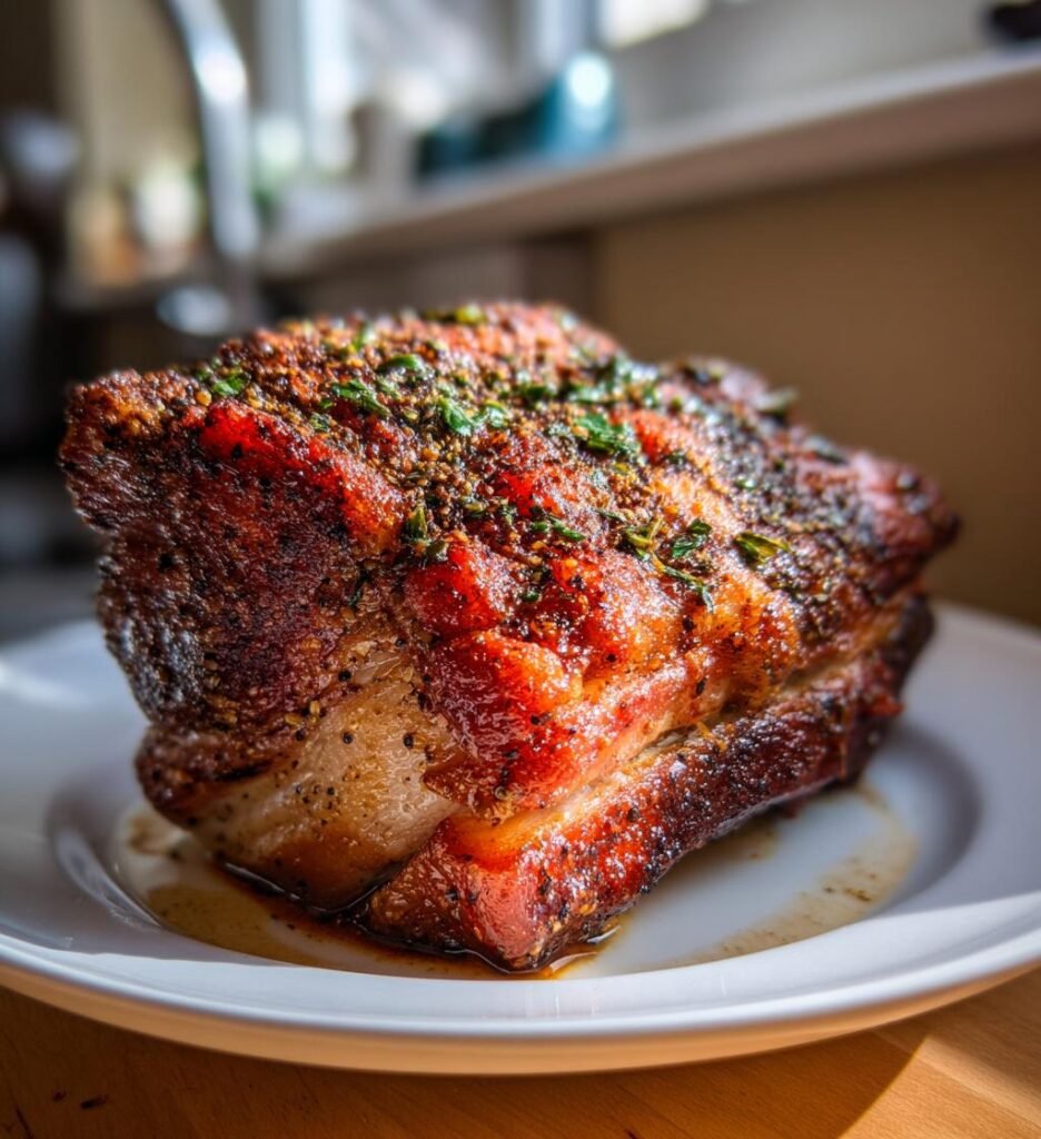 Schweinebauch Crispy Juli — Herzhaft